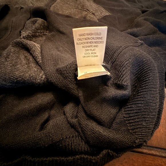 Banana Republic Luxury Blend Lightweight Full-zip Sweater, Men's Medium - Picture 2 of 4